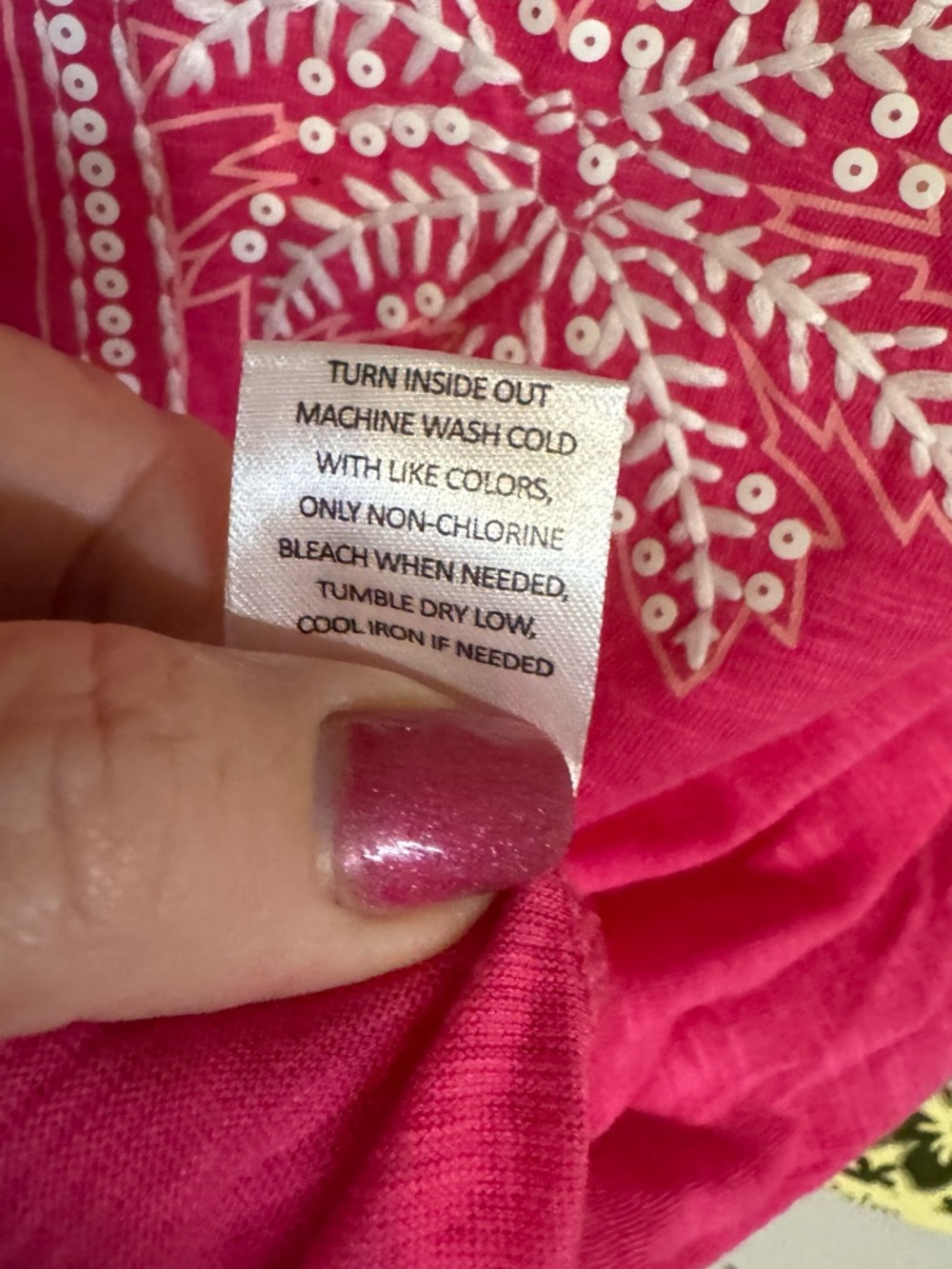NWT Hot Pink Palm Tree Cap Sleeve Top   PLUS: 3X     #12 - Picture 5 of 8